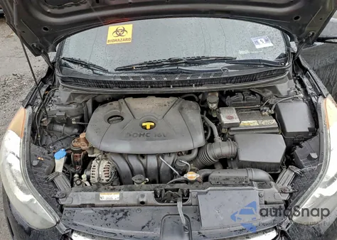 2013 Hyundai Elantra Gls from USA, damaged, VIN 5NPDH4AE2DH171479